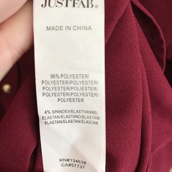 JustFab Pintuck Peasant Dress NEW S - Picture 7 of 8